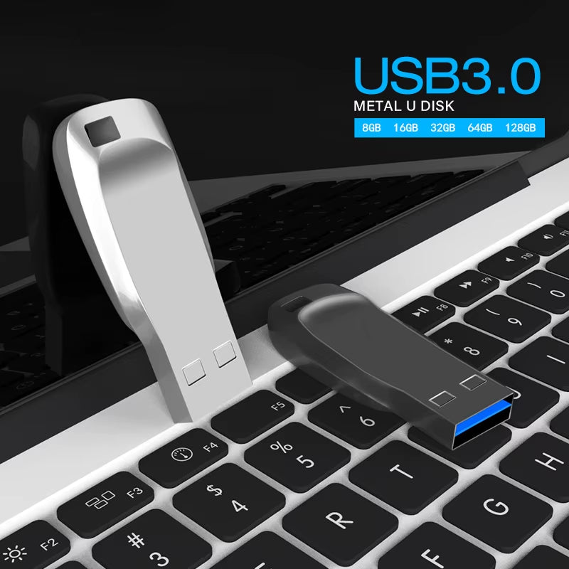 Jaster USB Flash Drive 128GB 64GB 32GB 16GB 3.0 High-Speed Pendrive 128GB 64GB USB Memory Stick 32GB 16GB USB Flash Drive