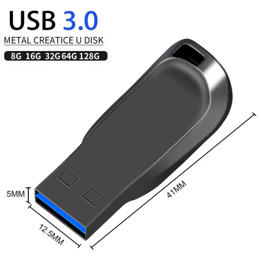 Jaster USB Flash Drive 128GB 64GB 32GB 16GB 3.0 High-Speed Pendrive 128GB 64GB USB Memory Stick 32GB 16GB USB Flash Drive